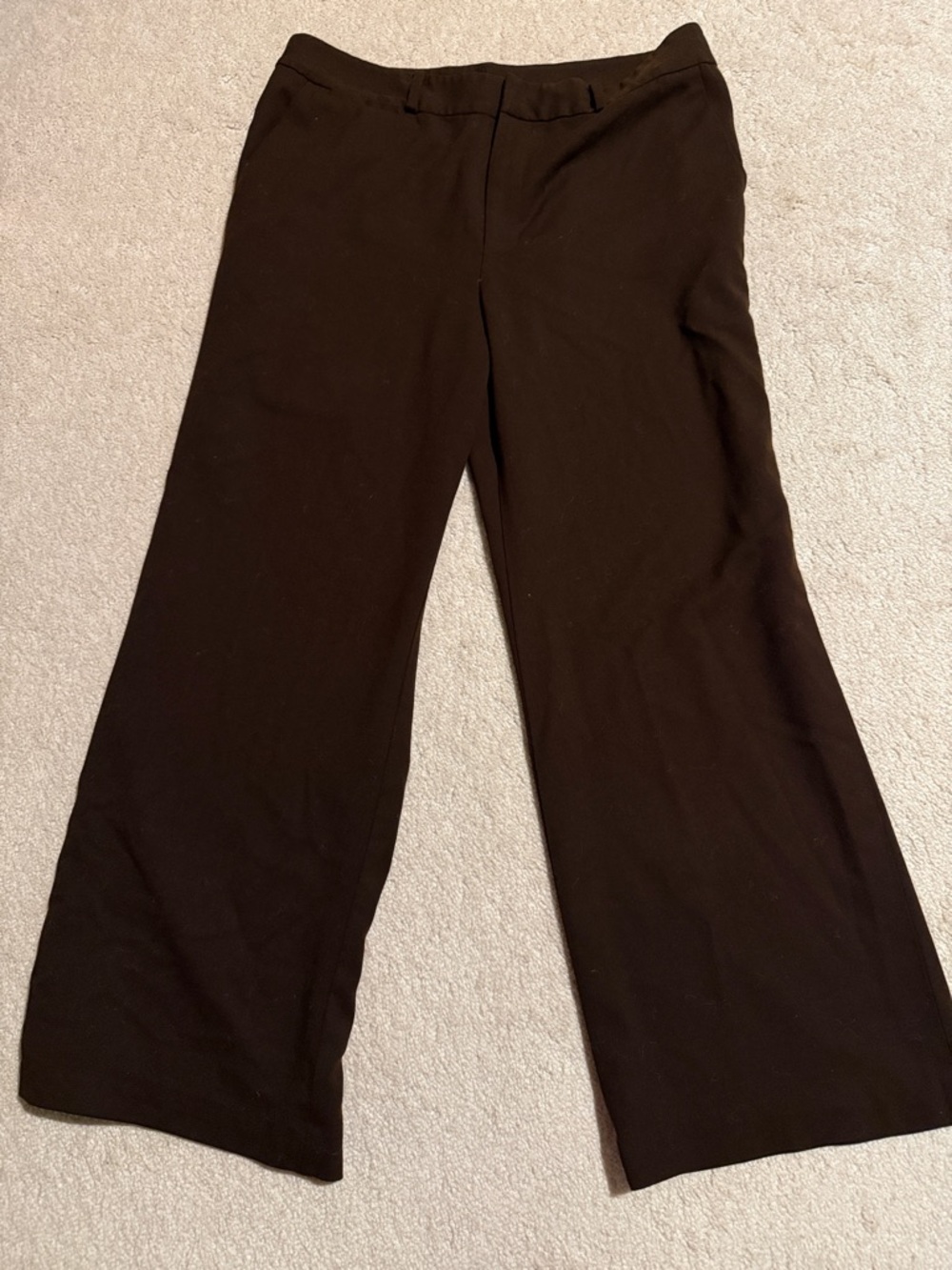 Lauren Ralph Lauren Brown Wide Leg Pants
